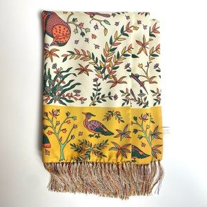 AIME LEON DORE DRAKE’S BIRD’S OF PARADISE SCARF